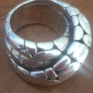 John Hardy Kali Pebble Ring Size 8